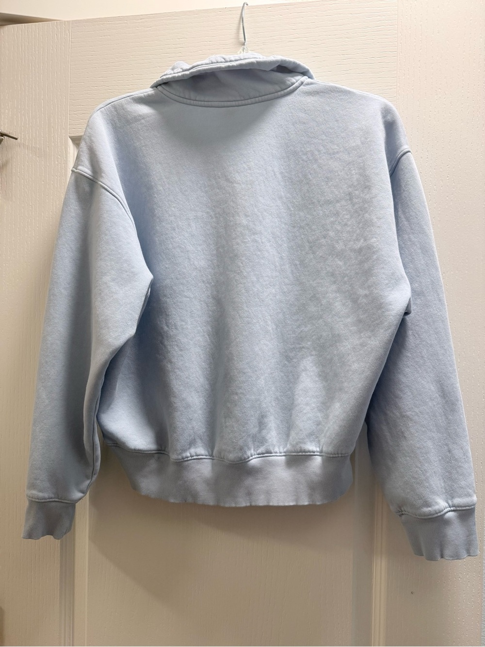 Universal Thread Light Blue Button-Front V-Neck Pullover Sweater - Picture 5 of 6